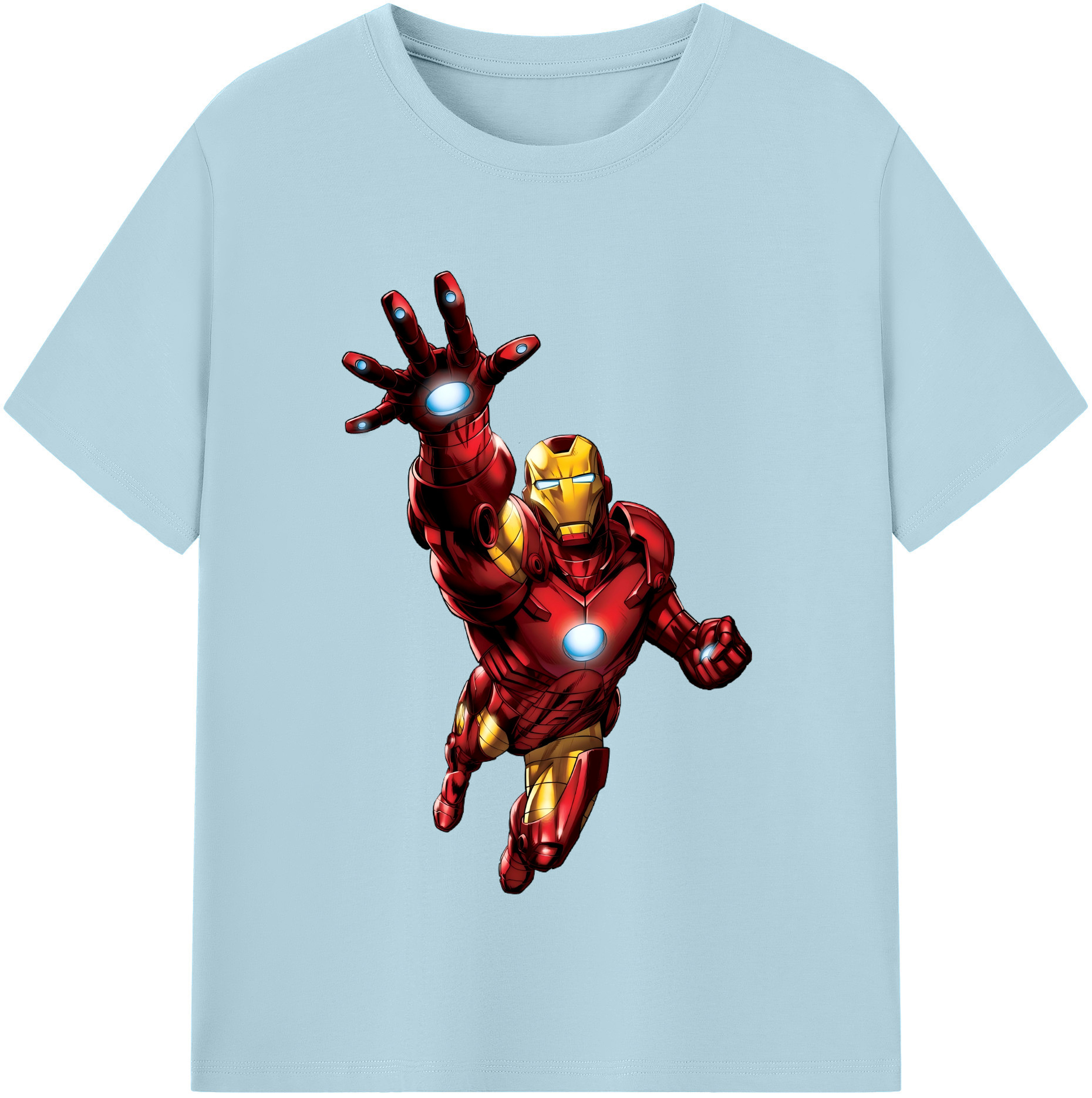 （画像用） アベンジャーズ The Avengers 綿100％半袖Tシャツ（フロントプリント）